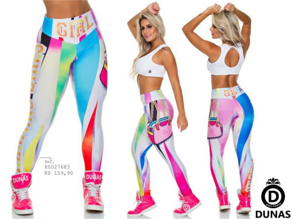 Legging Fuseau Digital Bolsa